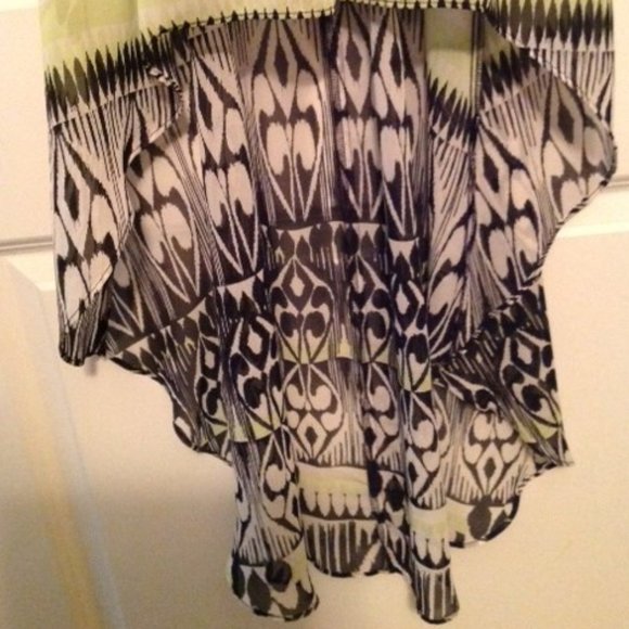 BISOU BISOU LIME, WHITE & BLACK SUNDRESS - Picture 3 of 5